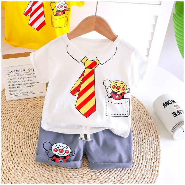 Costum bebelusi - Little Clown - MBGM553-1.12-18 luni (Marimea 21 incaltaminte)