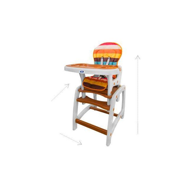 Scaun de masa Juju Eat&amp;Play, Maro JUJJu3002-Brown-2