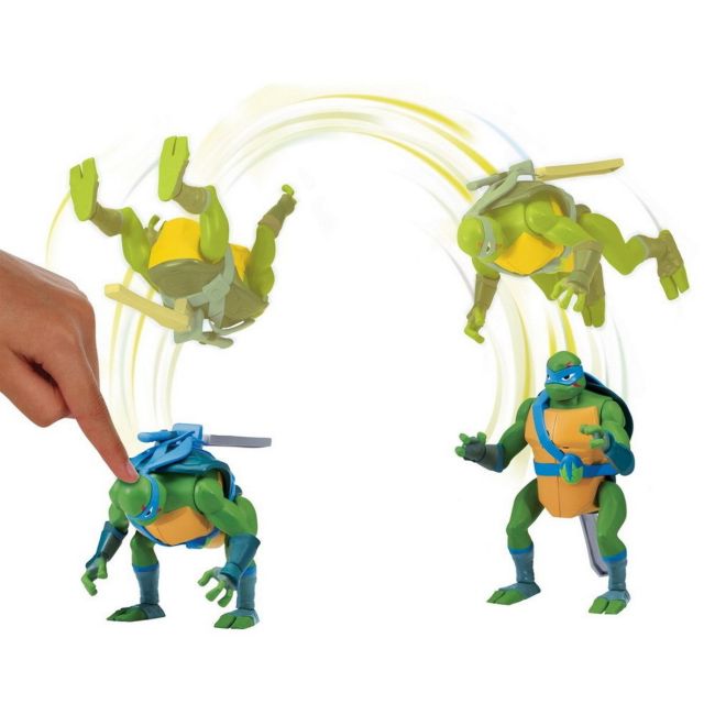TESTOASELE NINJA FIGURINA LEONARDO SARE PESTE CAP VIVTMNT81400_81401