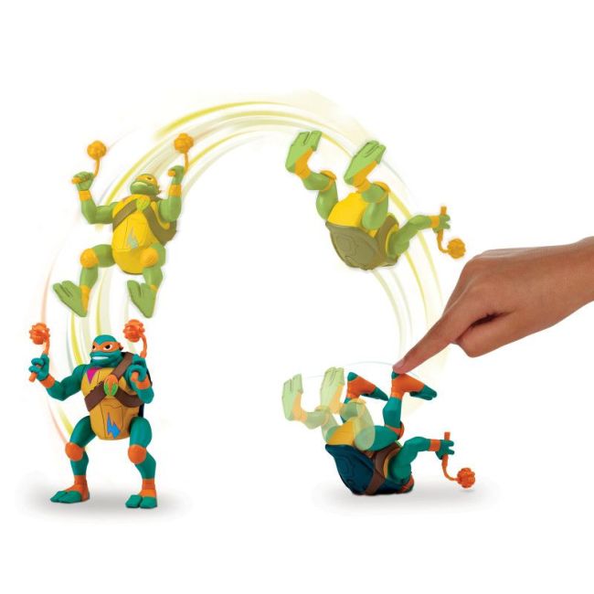 TESTOASELE NINJA FIGURINA MICHELANGELO SARE PESTE CAP VIVTMNT81400_81403