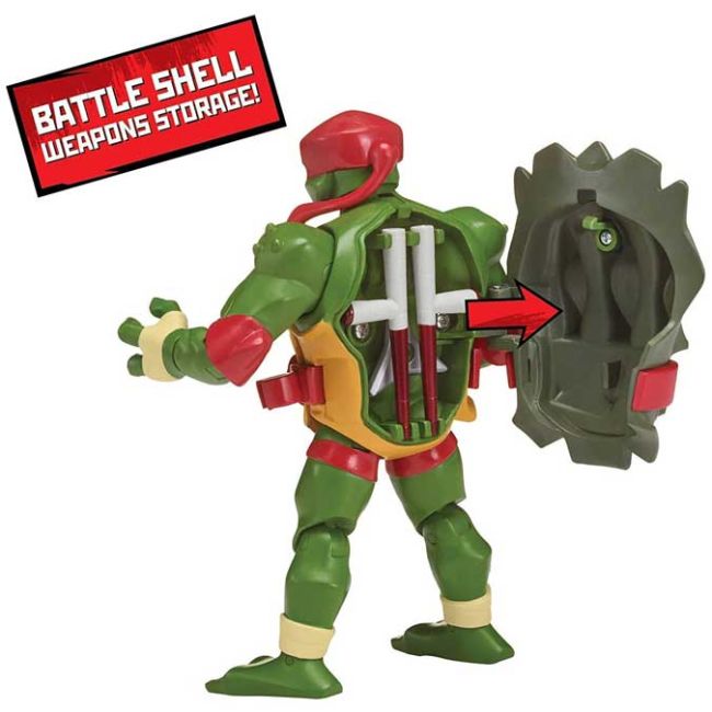 TESTOASELE NINJA FIGURINA RAPHAEL CU ACCESORII VIVTMNT80800_80829