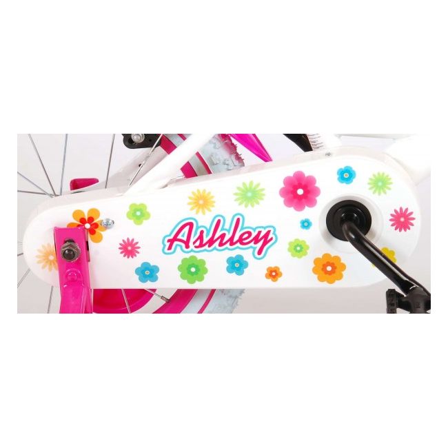 Bicicleta pentru copii Volare Ashley 81404-IT 14 inch cu roti ajutatoare si frana de mana - SOLVOL81404-IT