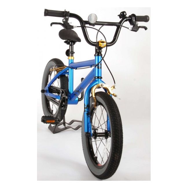Bicicleta pentru copii Volare Freestyle Cool Rider 91648 16 inch albastru metalizat - SOLVOL91648