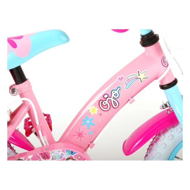 Bicicleta pentru copii Volare OJO Children 91229-IT 12 inch cu roti ajutatoare si frana de mana - SOLVOL91229-IT