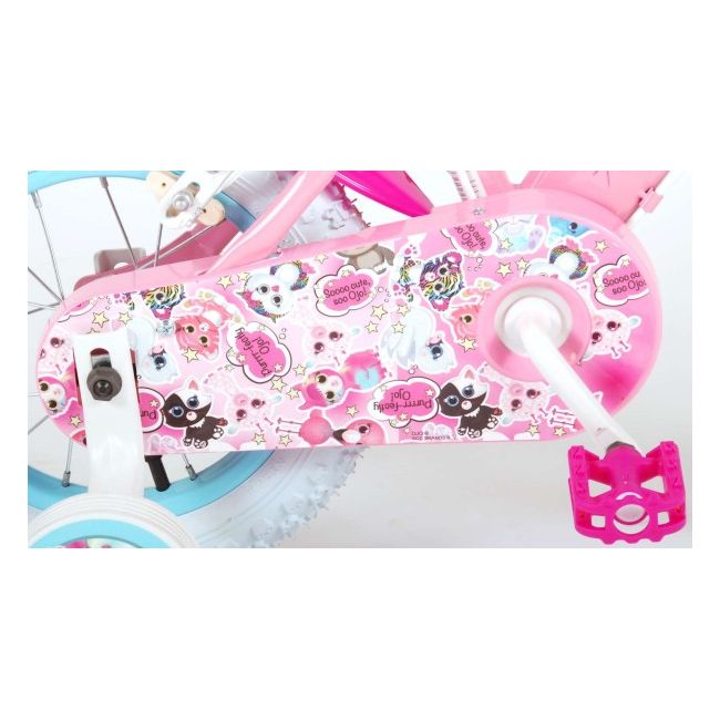 Bicicleta pentru copii Volare OJO Children 91229-IT 12 inch cu roti ajutatoare si frana de mana - SOLVOL91229-IT