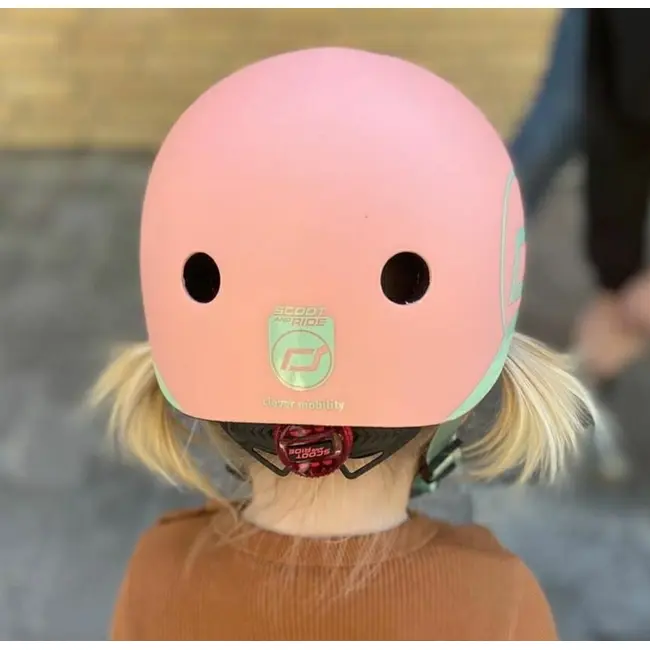 Casca De Protectie Pentru Copii Cu Finisaj Mat, Sistem De Reglare Magnetic, Include Lumina De Siguranta Led Si Captuseala Moale Din Fleece Pentru Protectie Suplimentara, S-m, 51-55 Cm, 3 Ani+,  Rose, Pjb96368