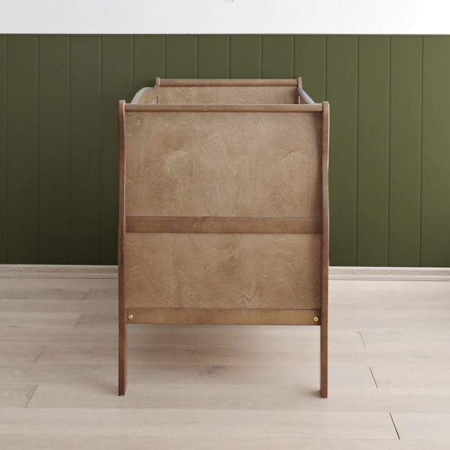 Patut Din Lemn Pentru Bebe, Inaltime Saltea Reglabila, Noble Vintage 120x60 Cm Pjbnoble_cot_vintage