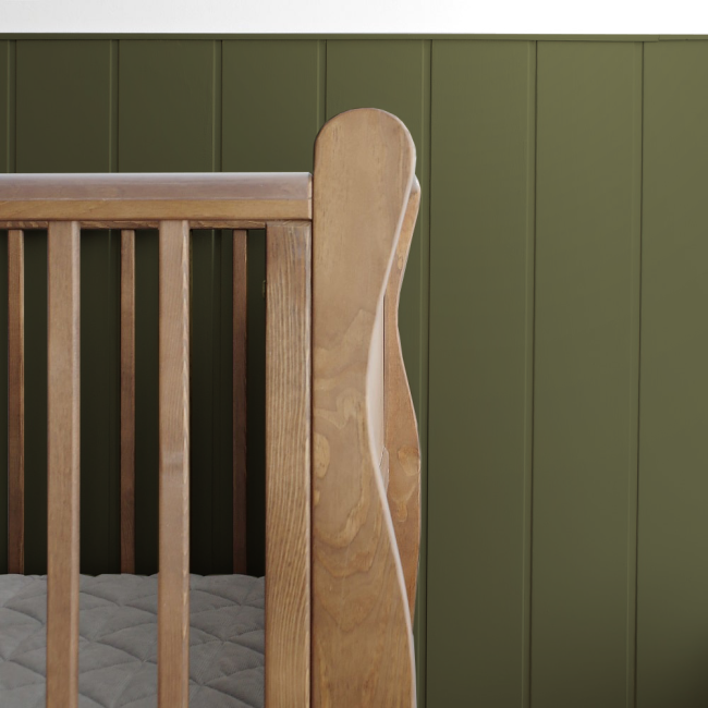 Patut Din Lemn Pentru Bebe, Inaltime Saltea Reglabila, Noble Vintage 120x60 Cm Pjbnoble_cot_vintage