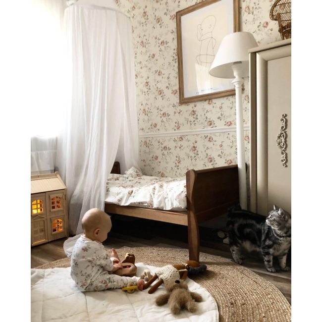 Patut Din Lemn Masiv, Transformabil Pentru Bebe Si Junior, Noble Vintage, 140 X 70 Cm Pjbnoble_vintage_140
