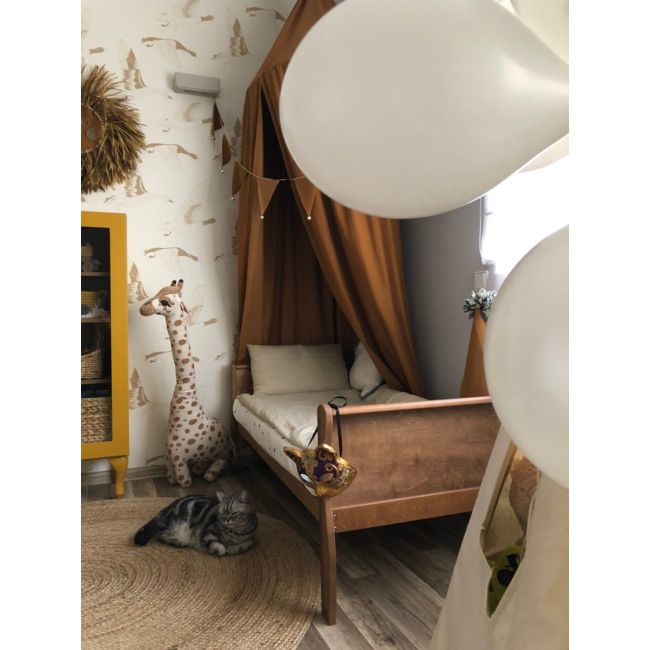 Patut Din Lemn Masiv, Transformabil Pentru Bebe Si Junior, Noble Vintage, 140 X 70 Cm Pjbnoble_vintage_140