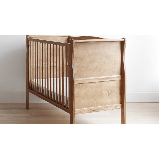 Patut Din Lemn Masiv, Transformabil Pentru Bebe Si Junior, Noble Vintage, 140 X 70 Cm Pjbnoble_vintage_140