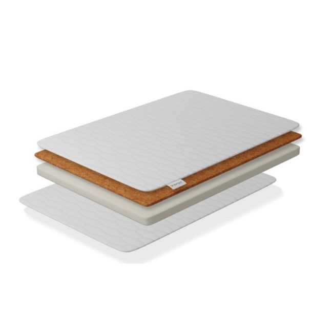 Saltea Pentru Copii, Cocos Spuma T18 Cu Husa Detasabila Bumbac, 140x70x10 Cm Pjbpjb_1407010