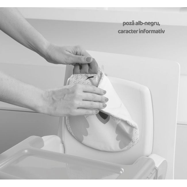 Scaun de masa Chicco Polly 2 Start 4roti, Miss Pink, 0 luni+ - CHC79205-8_MISS PINK