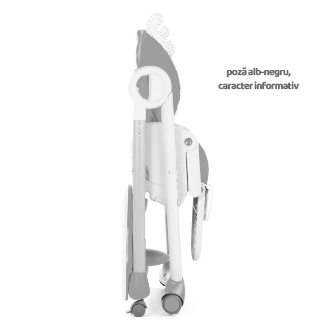 Scaun de masa Chicco Polly 2 Start 4roti, Miss Pink, 0 luni+ - CHC79205-8_MISS PINK