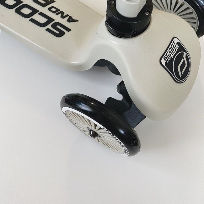 Trotineta Copii Cu Sezut, Transformabila 2in1, Highwaykick 1 Ash, 1-5 Ani, Pana La 50 Kg, Scoot  Ride Pjb96268