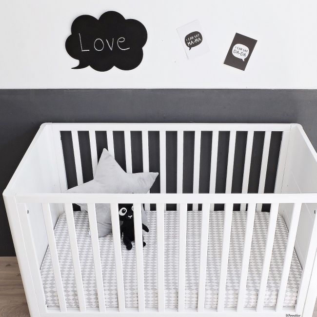 Patut Din Lemn Masiv, Transformabil Pentru Bebe Si Junior, Smooth 140 X 70 Cm Pjbsmooth_140