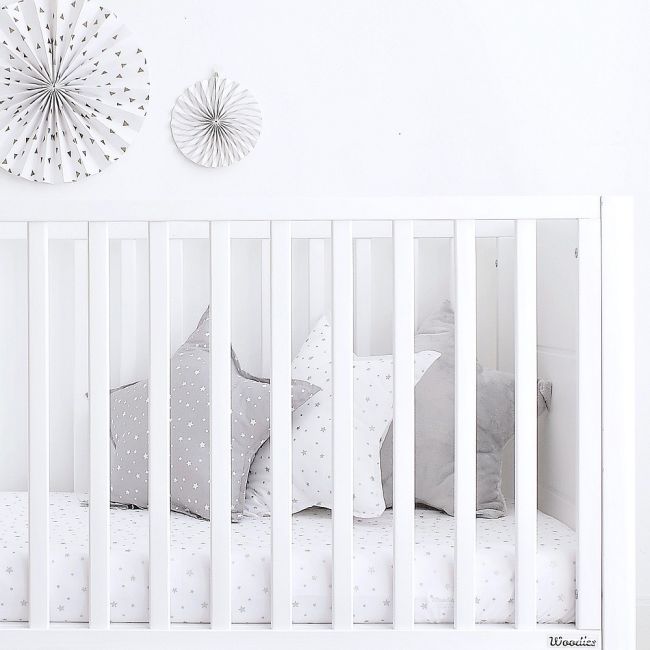 Patut Din Lemn Masiv, Transformabil Pentru Bebe Si Junior, Smooth 140 X 70 Cm Pjbsmooth_140