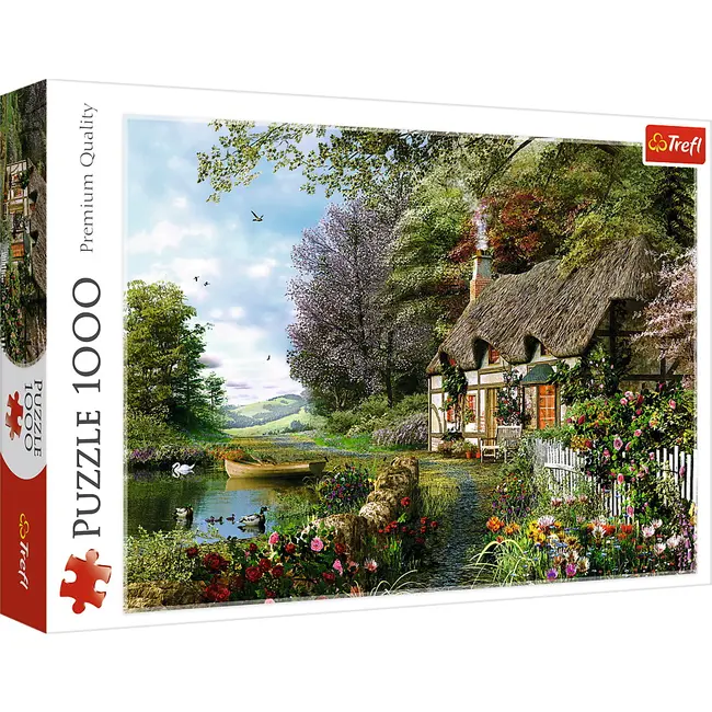 PUZZLE TREFL 1000 CASUTA DE PE LAC VIV10297