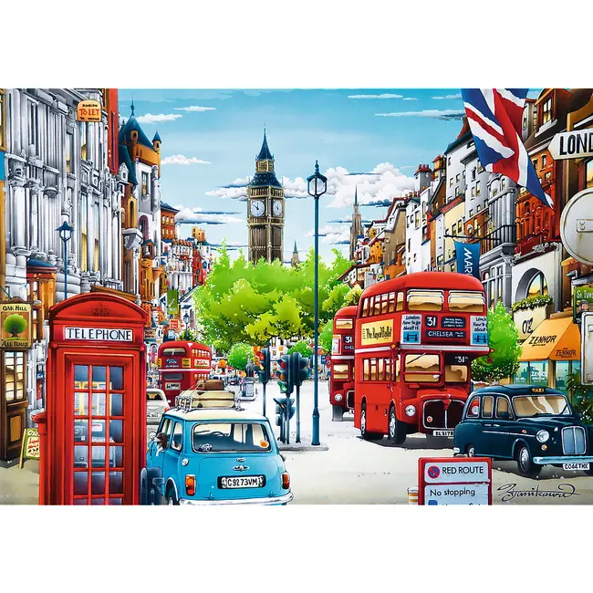 PUZZLE TREFL 1000 STRADA IN LONDRA VIV10557