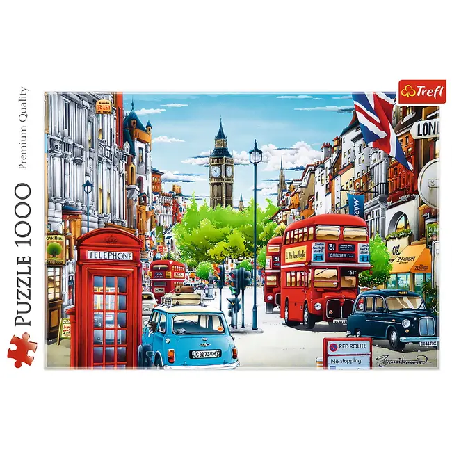 PUZZLE TREFL 1000 STRADA IN LONDRA VIV10557