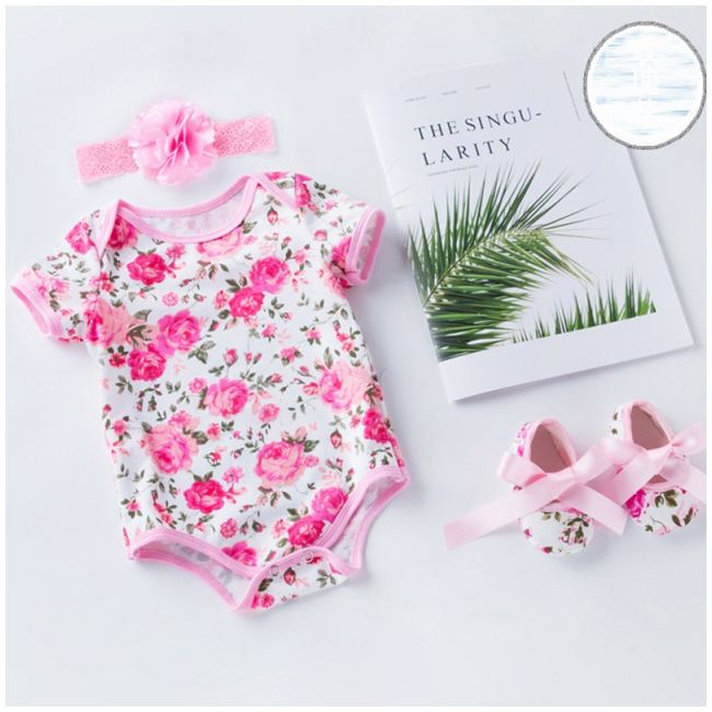 Set de 3 piese pentru fetite - LIls06-4.12-18 luni (Marimea 21 incaltaminte)