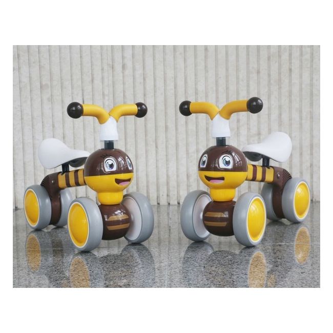 Bicicleta fara pedale ecotoys albinuta lc-v1308 - galben edeedilc-v1308yellowbee