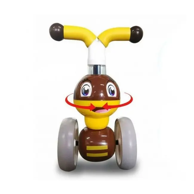 Bicicleta fara pedale ecotoys albinuta lc-v1308 - galben edeedilc-v1308yellowbee
