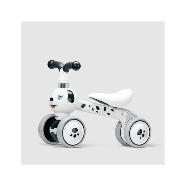 Bicicleta fara pedale ecotoys catel lc-v1308 - alb edeedilc-v1308whitedog
