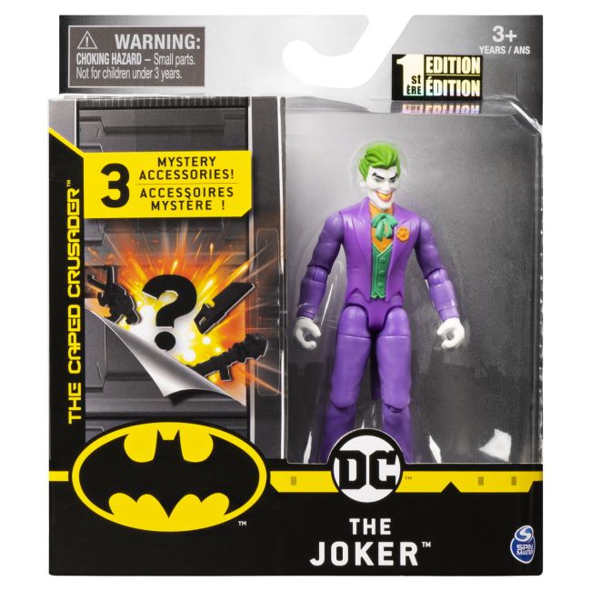 FIGURINA JOKER 10CM CU COSTUM MOV SI 3 ACCESORII SURPRIZA VIV6055946_20122572