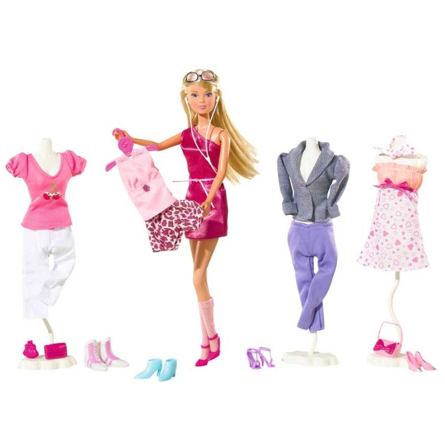 Papusa simba steffi love 29 cm mega fashion cu 45 accesorii hubs105736015