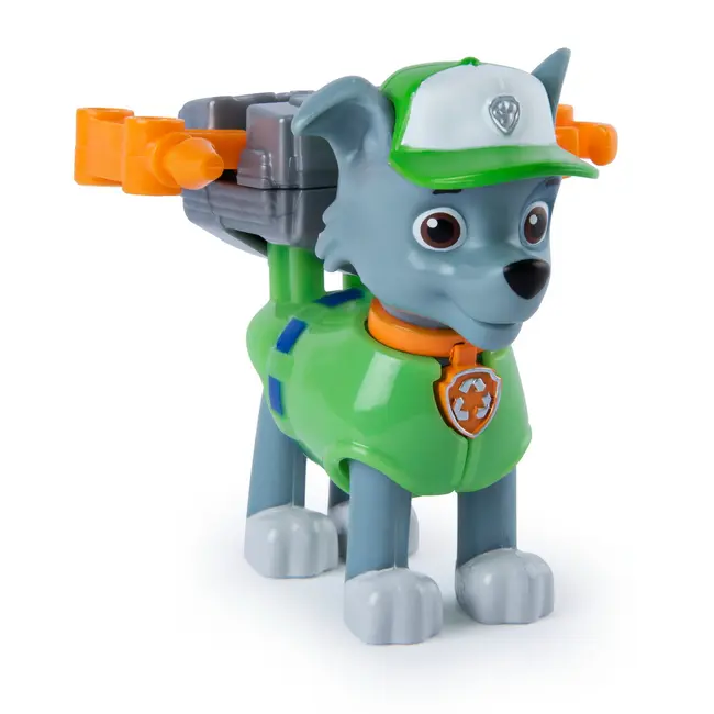 PATRULA CATELUSILOR FIGURINA DE ACTIUNE ROCKY CU 2 UNIFORME VIV6022626_20114271