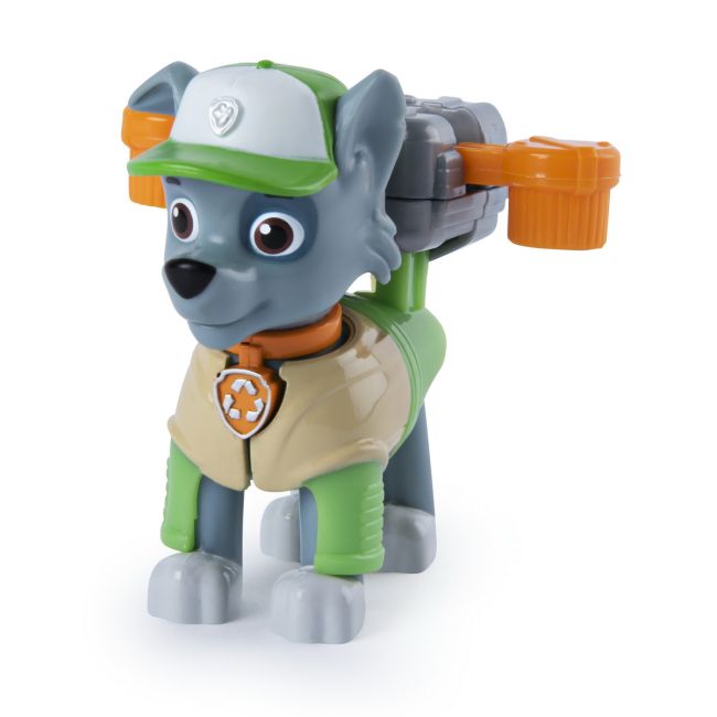 PATRULA CATELUSILOR FIGURINA DE ACTIUNE ROCKY CU 2 UNIFORME VIV6022626_20114271