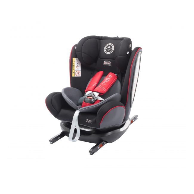 Scaun auto BABYAUTO MORE WERDU RWF, Dual Isofix, 0-36 kg, Gri Rosu - 4AKBA-WERDU-GR