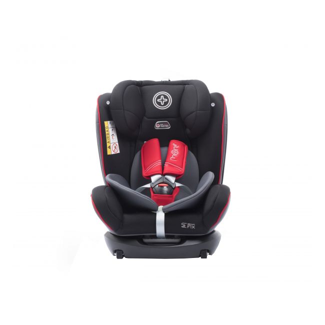 Scaun auto BABYAUTO MORE WERDU RWF, Dual Isofix, 0-36 kg, Gri Rosu - 4AKBA-WERDU-GR