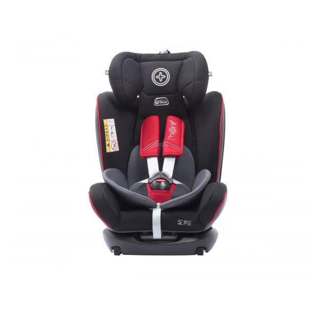 Scaun auto BABYAUTO MORE WERDU RWF, Dual Isofix, 0-36 kg, Gri Rosu - 4AKBA-WERDU-GR