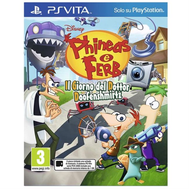 Phineas And Ferb Giorno Dott Ps Vita - VG90918