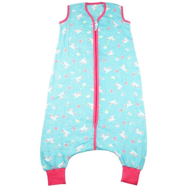 Sac de dormit cu picioruse Bamboo Unicorn 18-24 luni 0.2 Tog BBXROM632-02
