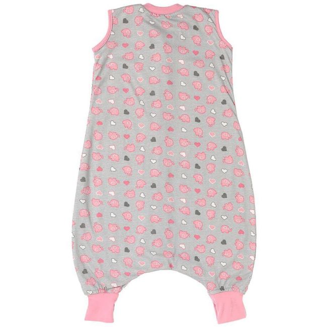 Sac de dormit cu picioruse Pink Elephant 3-4 ani 0.5 Tog BBXROM844-05