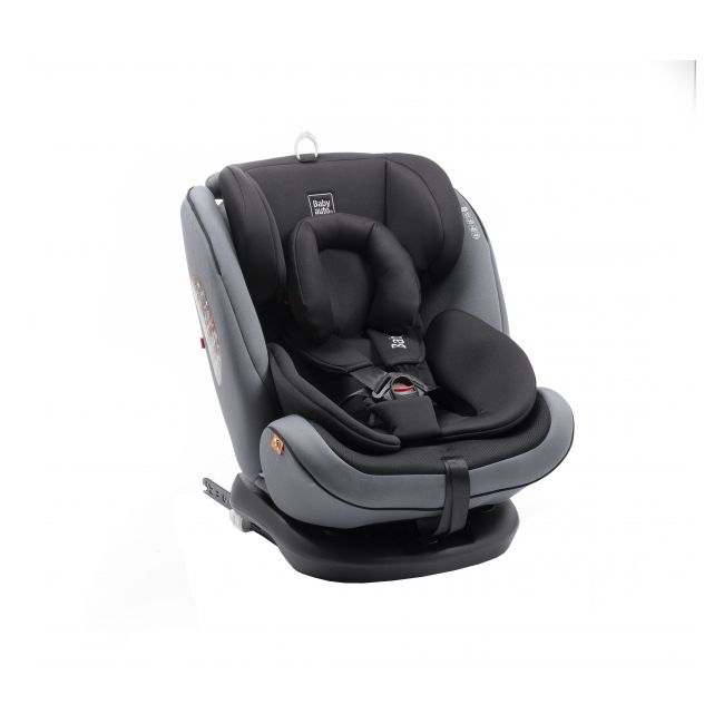Scaun auto BABYAUTO VOLTA, Isofix, rotatie 360 grade, 0-36 kg, Gri - 4AKBA-VOLTA-G