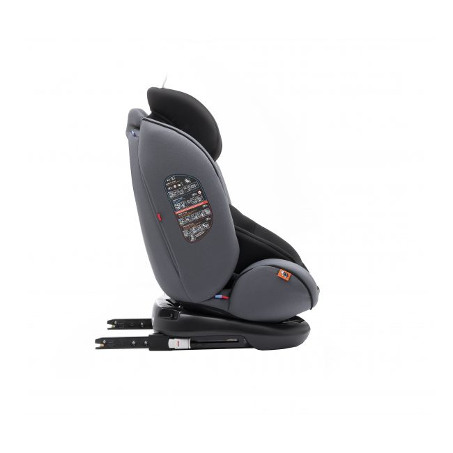 Scaun auto BABYAUTO VOLTA, Isofix, rotatie 360 grade, 0-36 kg, Gri - 4AKBA-VOLTA-G