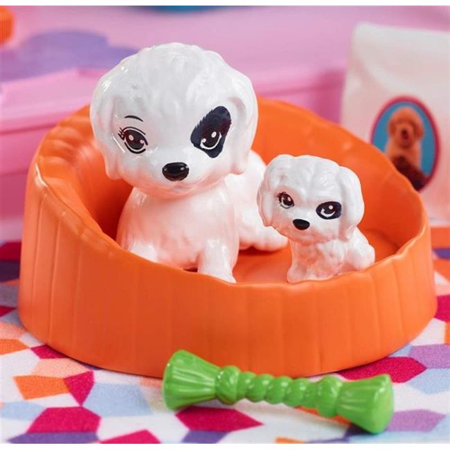 Set Jucarii Mattel Barbie Furniture And Accessories Puppies & Dog House Unicorn Playset - VG90937