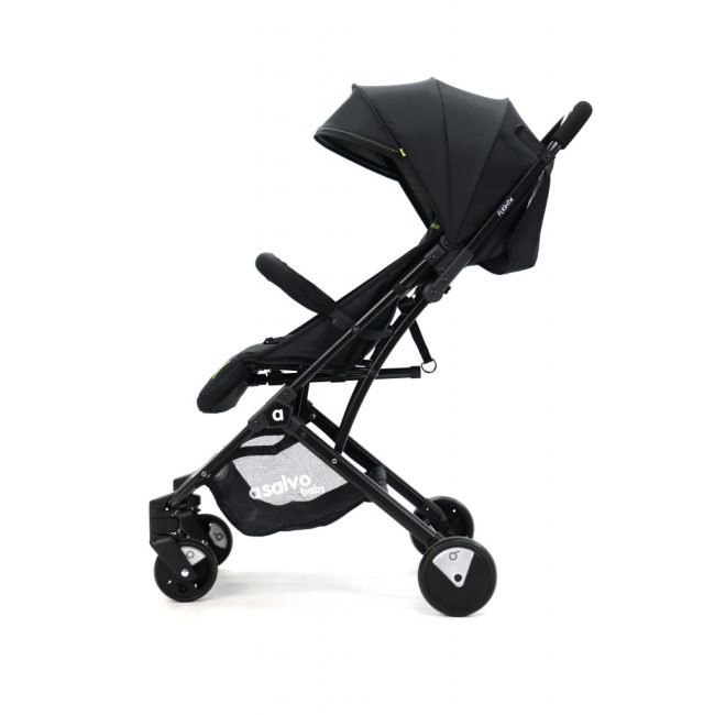 Carucior Asalvo sport, modul Troller-transport pe avion negru-verde FUNK18571