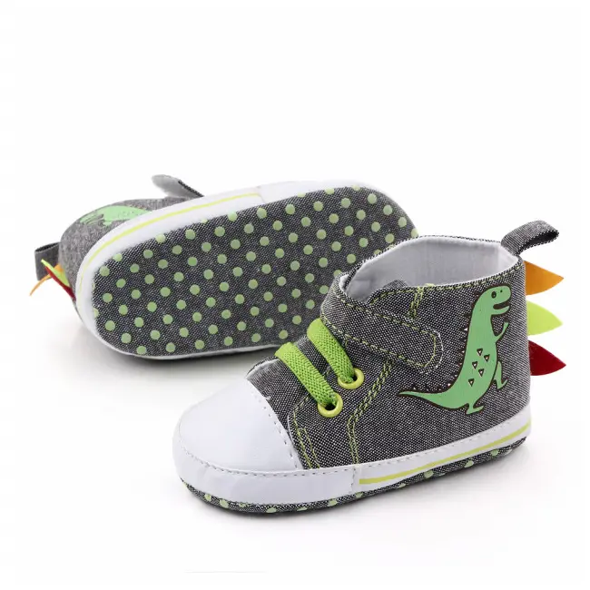 Tenisi gri pentru baietei - Dino MBD2399-3-p8