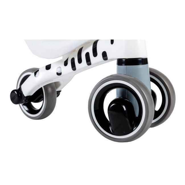 Bicicleta fara pedale zebra ecotoys lb1603 edeedilb1603white