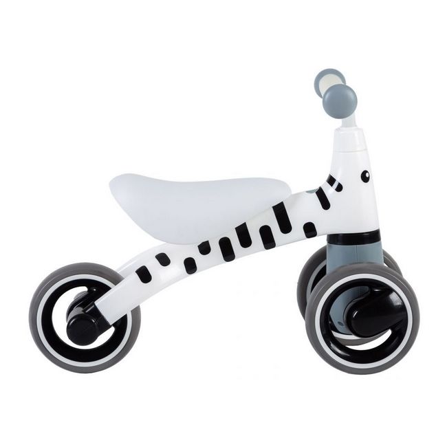 Bicicleta fara pedale zebra ecotoys lb1603 edeedilb1603white