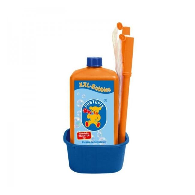 Set bete si solutie XXL Pustefix baloane uriase de sapun - SOLPUS869-858