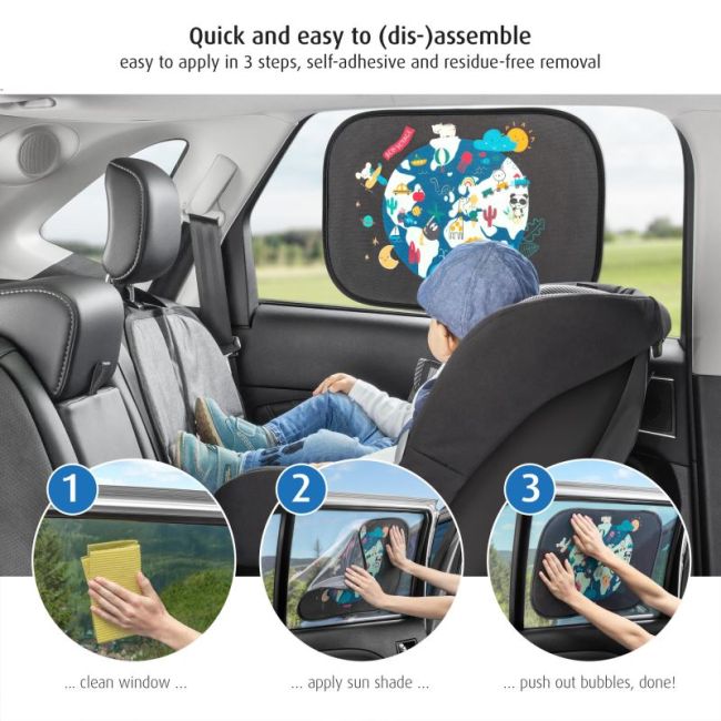 Set parasolare auto TravelKid Sun Reer 86112