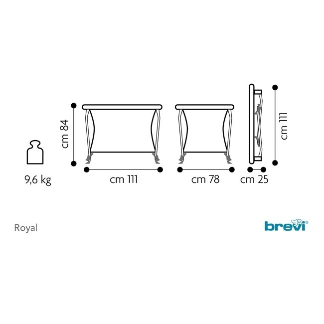 Brevi 584 Tarc de joaca Royal 668 HPBBV584-668