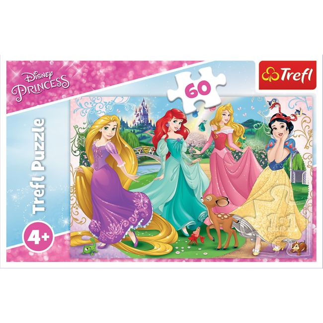 PUZZLE TREFL 60 FRUMOASELE PRINTESE DISNEY VIV17347