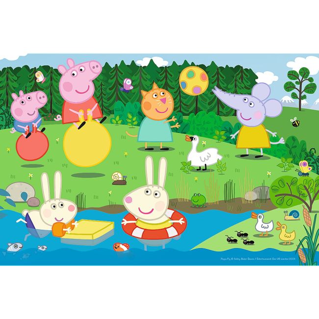 PUZZLE TREFL 60 PEPPA PIG DISTRACTIE IN VACANTA VIV17326